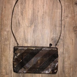 Vintage metal mesh Whiting and Davis purse